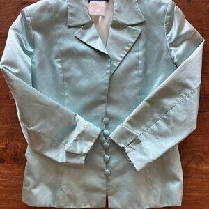 Balmain Silk Cropped Tuxedo/Dinner Jacket